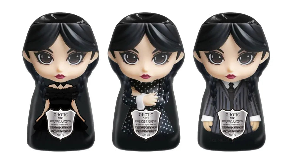 KIDS Gothic 3D Set 3-in-1 Shower Gels 1op.- 9 pieces (8 + 1) Vaikui ir mamai