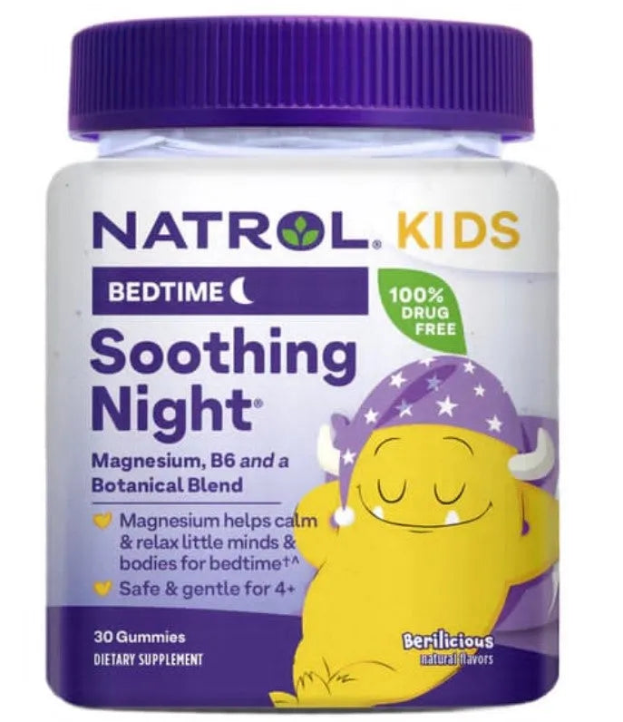 Kids Soothing Night - 30 gummies - Natrol - Papildai