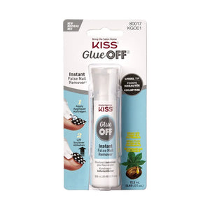 KISS Glue Off Netinkamų Nagų Valiklis 13.5ml - Kosmetika