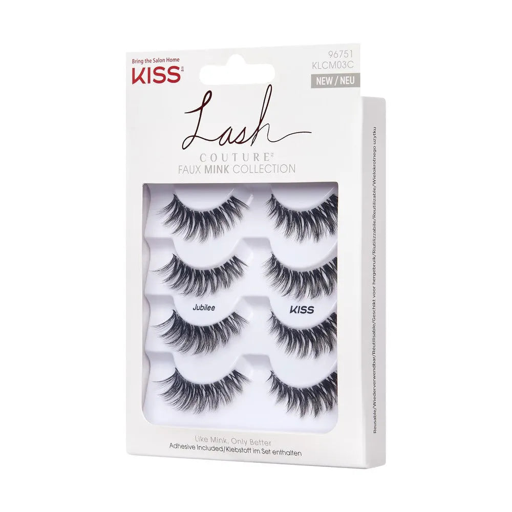 KISS Lash Couture Dirbtinės blakstienos The Mink Collection - Muse 1 pakelis - 4 poros - Kosmetika