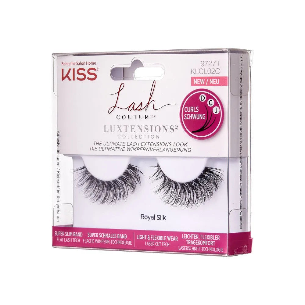 KISS Lash Couture Luxtensions dirbtinės blakstienos - Royal Silk 1 pakuotė. - Kosmetika