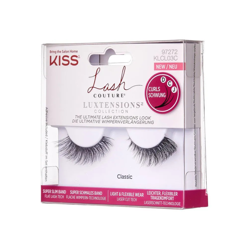 KISS Lash Couture Luxtensions dirbtiniai blakstienos - Klasikinis 1 pak. - Kosmetika