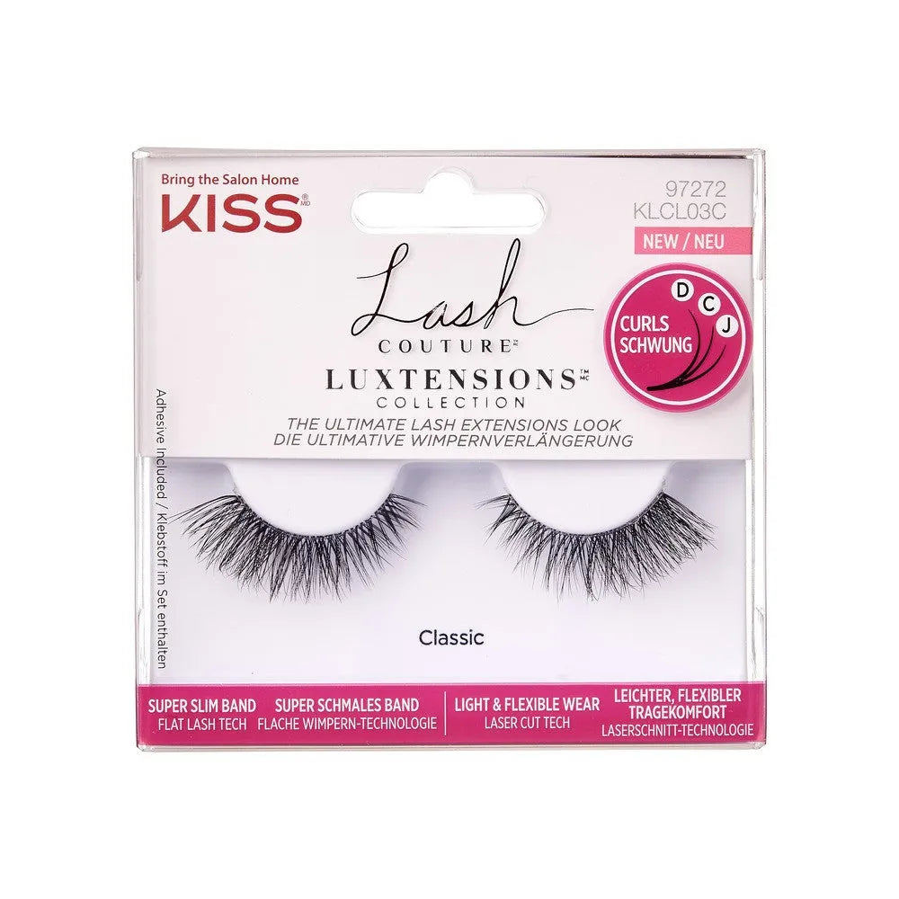 KISS Lash Couture Luxtensions dirbtiniai blakstienos - Klasikinis 1 pak. - Kosmetika