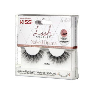 KISS Lash Couture Naked Drama dirbtiniai blakstienos - Chiffon 1 pak. - Kosmetika