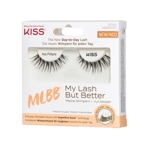 KISS My Lash But Better False Eyelashes - Be filtrų 1 pakuotė - Kosmetika