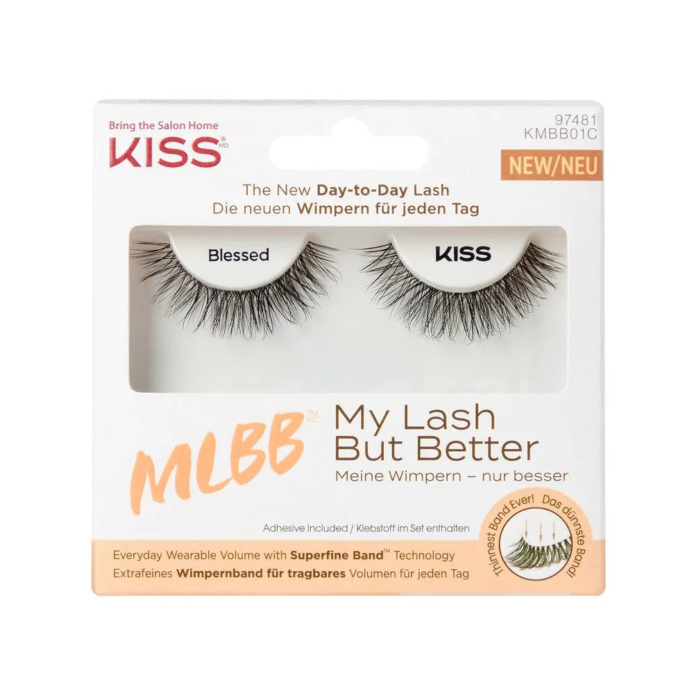 KISS My Lash But Better False Eyelashes - Palaimintas 1 pakelis - Kosmetika