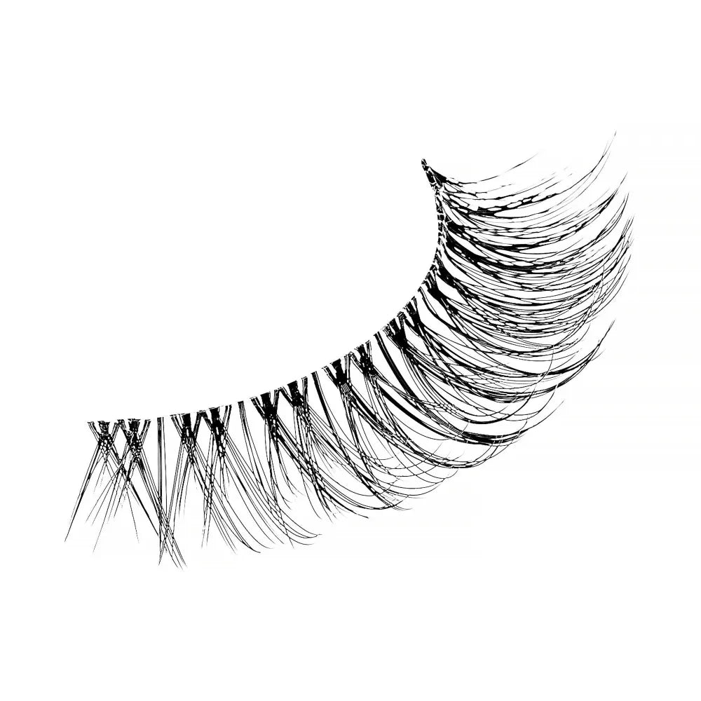 KISS pcs. eyelashes Bare Collection KAR04 1 pora ir blakstienų klijai Neto svoris 1g (0.035 oz.) - Kosmetika