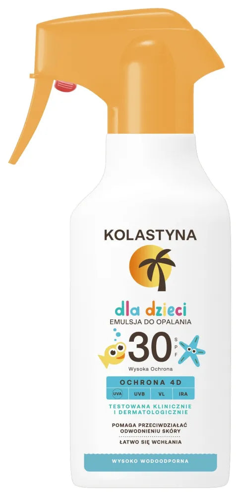 KOLASTYNA Apsauginė emulsija vaikams SPF30 200ml - Kosmetika
