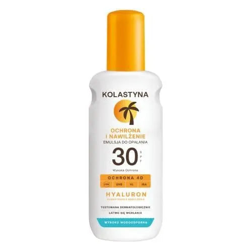 KOLASTYNA Protection and Moisturizing Spray Sunscreen Emulsion SPF30 200 ml - Kosmetika