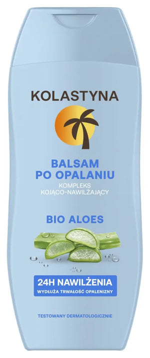 KOLASTYNA Soothing and Moisturizing Complex After-Sun Lotion - Bio Aloe Vera 200 ml - Kosmetika