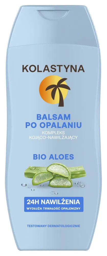 KOLASTYNA Soothing and Moisturizing Complex After-Sun Lotion - Bio Aloe Vera 200 ml - Kosmetika