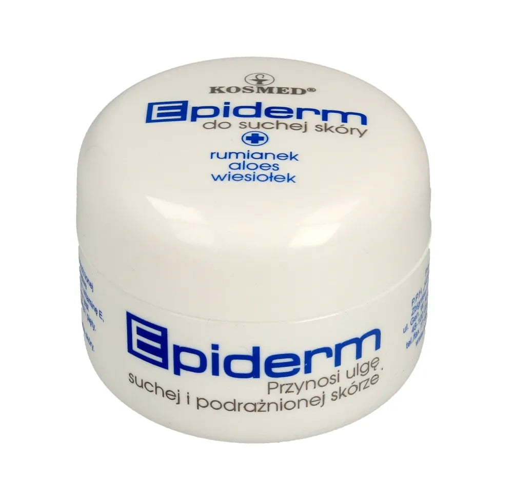 Kosmed Epiderm Cream sausos šiurkščios ir dirginamos odos priežiūrai 50ml - Kosmetika