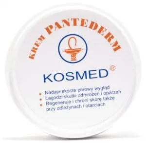 KOSMED PANTODERM kremas nuo nušalimo įbrėžimų pragulų - Kosmetika