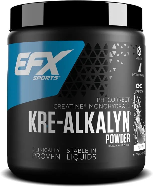 Kre-Alkalyn Powder Unflavored - 210g - EFX Sports - Sporto papildai