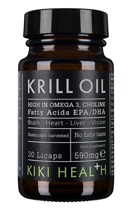 Krill Oil 590mg - 30 Licaps - KIKI Health - Papildai