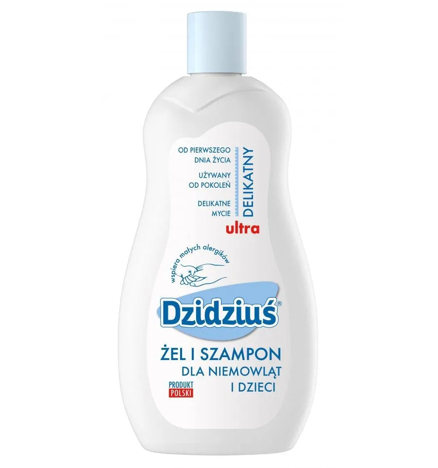 Kūdikių gelis šampūnas su kviečių baltymais 500ml - Kosmetika