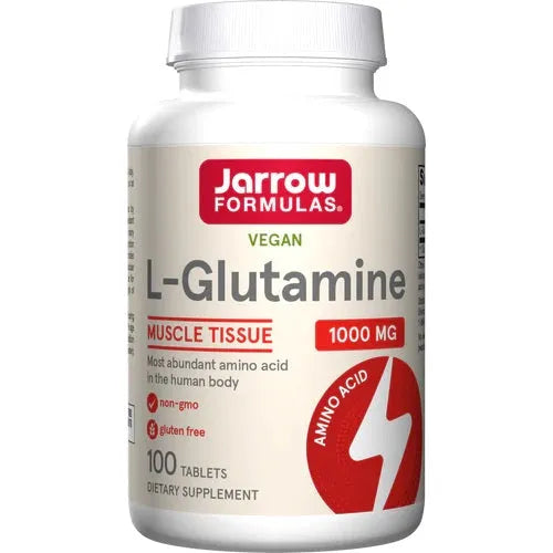 L-Glutamine 1000mg - 100 tabs - Jarrow Formulas - Papildai