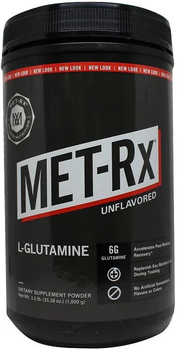 L-Glutamine Powder - 1000g - MET-Rx - Sporto papildai