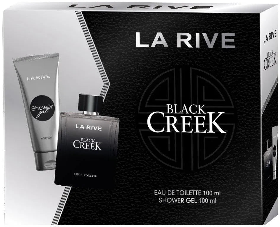 La Rive for Men Black Creek dovanų rinkinys (eau de toilette 100ml + dušo gelis 100ml) - Kosmetika