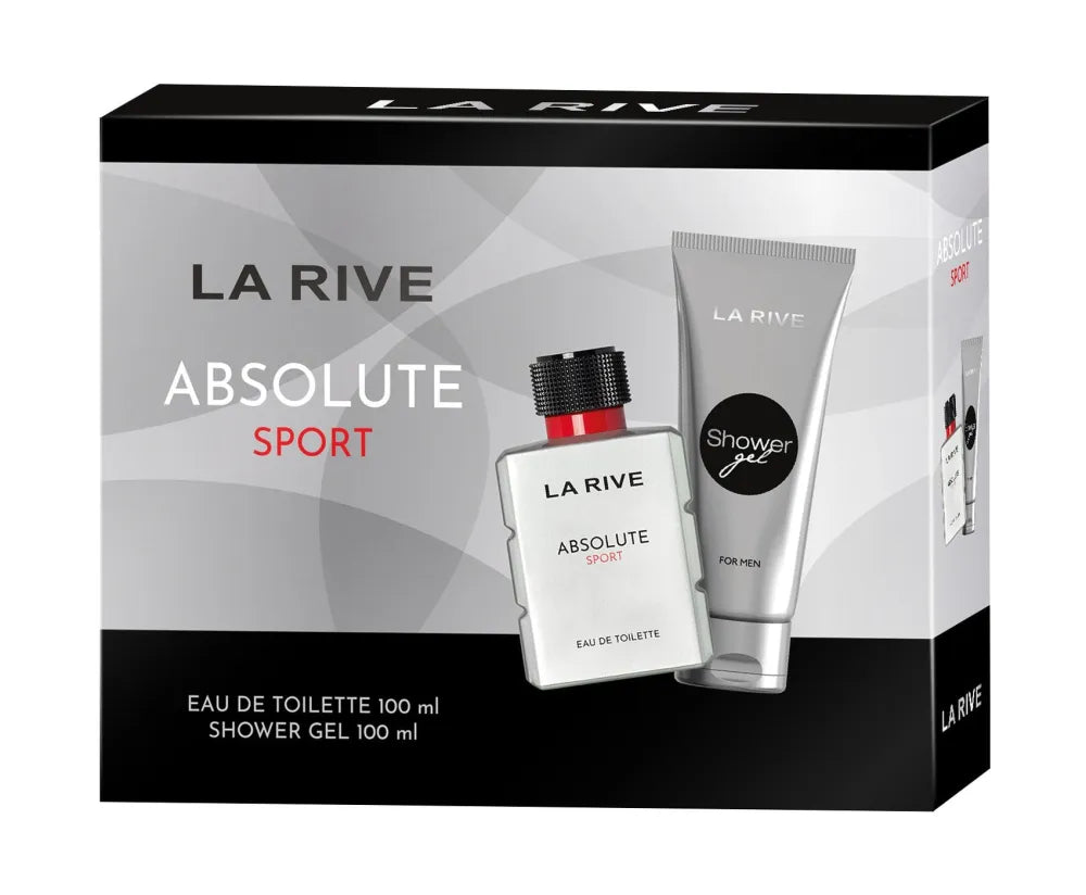 LA RIVE Man Absolute Sport dovanų rinkinys (eau de toilette 100 ml + dušo gelis ml) - Kosmetika