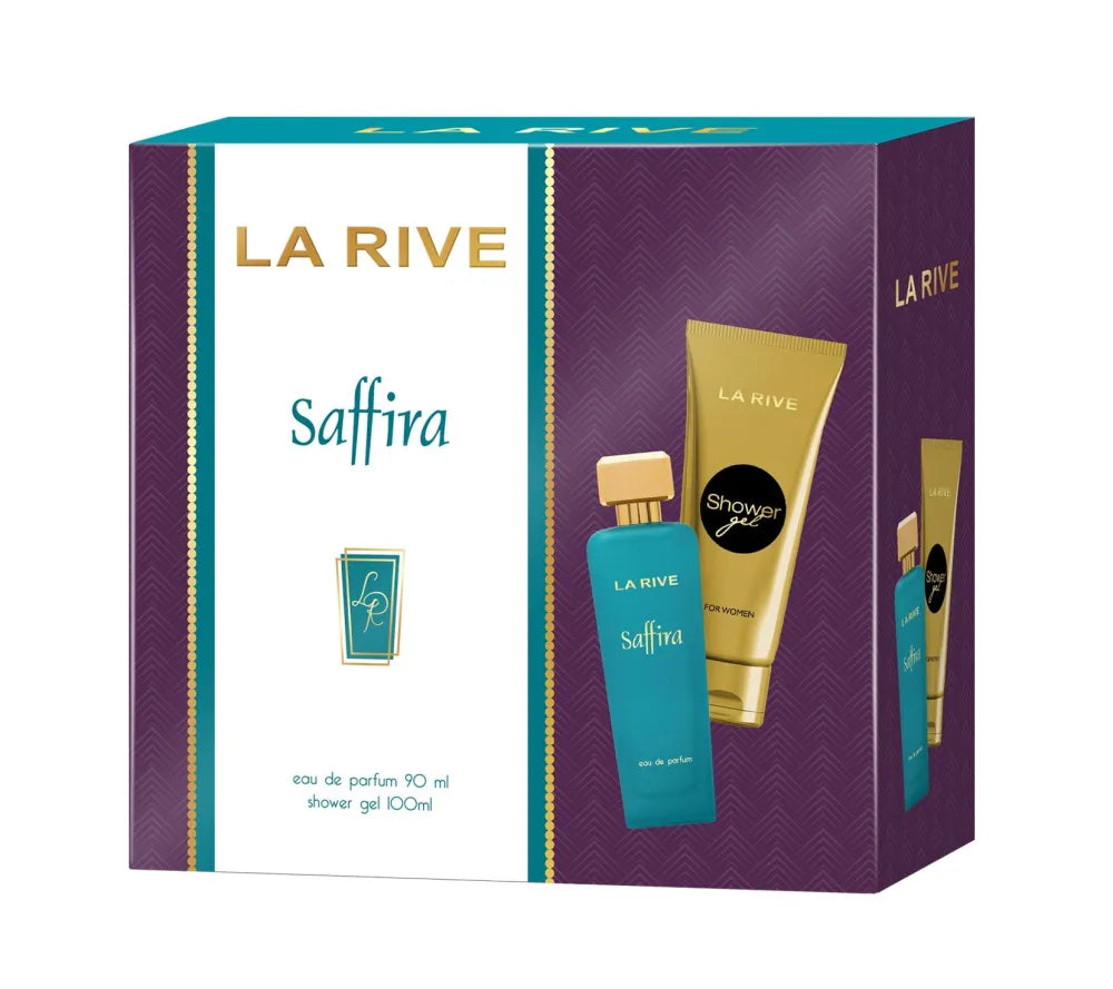 LA RIVE Set for women Saffira Eau de Parfum 90 ml + Shower Gel 100 - Kosmetika