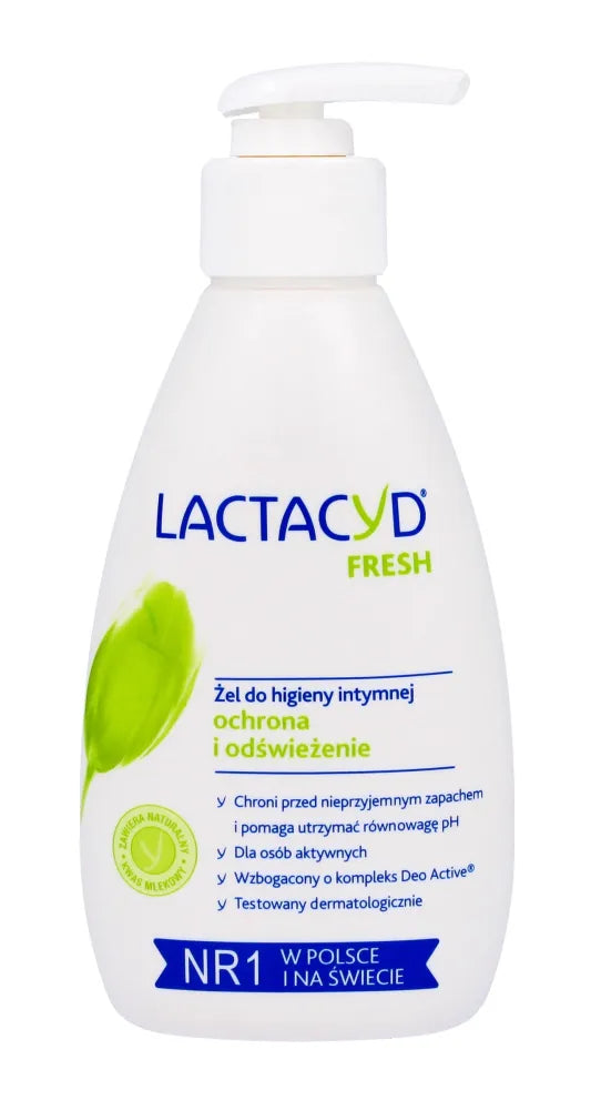 Lactacyd Fresh intymios higienos gelis gaivinamasis su pompa 200ml - Kosmetika