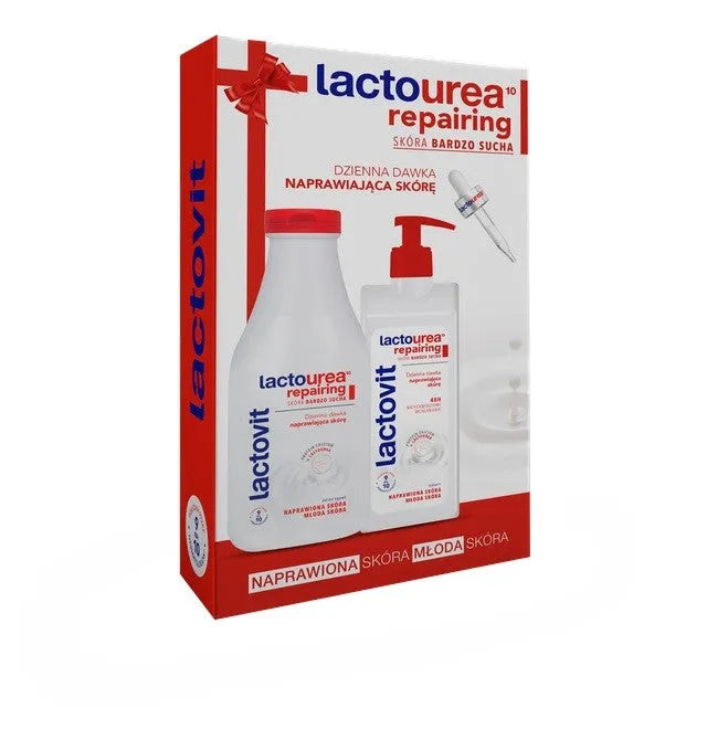 LACTOVIT Lactourea Body Gel + Lotion Set - Kosmetika