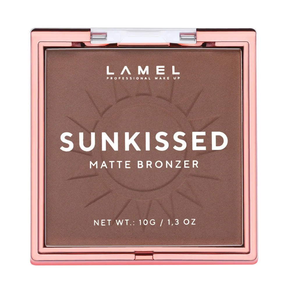LAMEL Basic Compact Bronzing Powder Sunkissed Matte Bronze 10g - Kosmetika