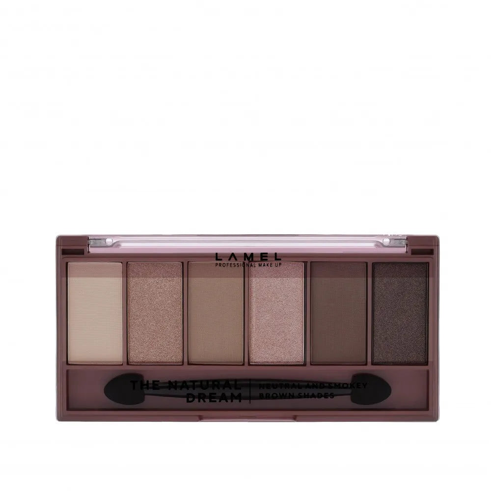 LAMEL Basic Eyeshadow Palette Natural Dream no. 403 10.2g akių šešėlių paletė - Kosmetika