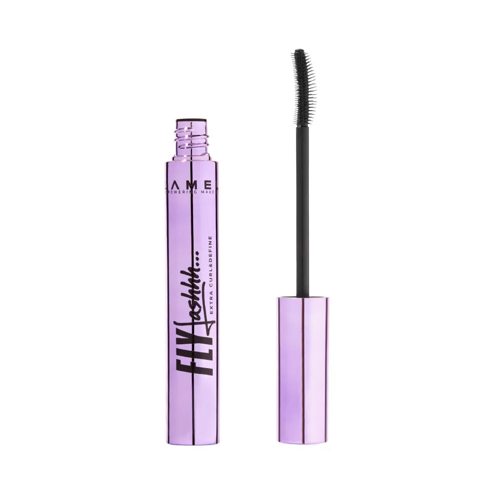 LAMEL Fly Lashhh... Extra Curl Define lengthening and curling mascara (purple)10 ml. - Kosmetika