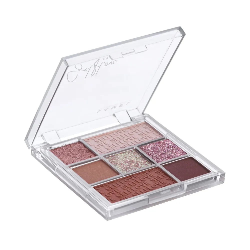 LAMEL SELFLOVE Eyeshadow Palette 8.5g akių šešėlių paletė - Kosmetika