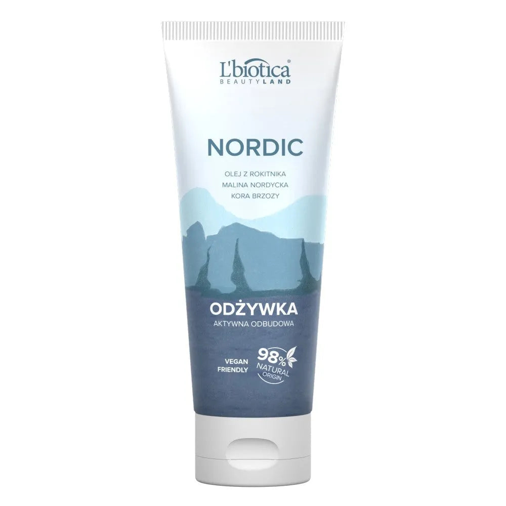 L’BIOTICA Beauty Land Nordic plaukų kondicionierius aktyviai rekonstrukcijai 200ml - Kosmetika