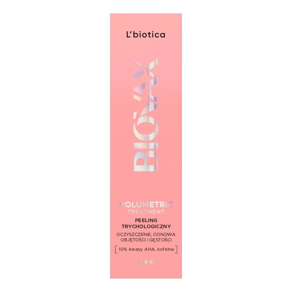 L’BIOTICA Biovax Volumetric Trichology Peeling - cleansing renewing volume and density 100 ml - Kosmetika