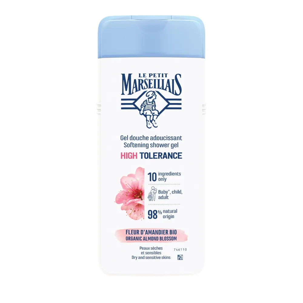 Le Petit Marseillais dušo gelis dideliam tolerancijai - Bio organinė migdolų žiedų 400ml - Kosmetika