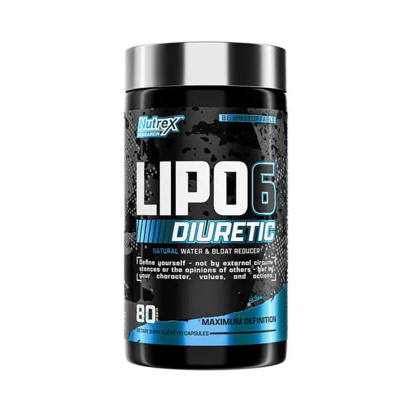 Lipo-6 Diuretic - 80 caps - Nutrex - Sporto papildai