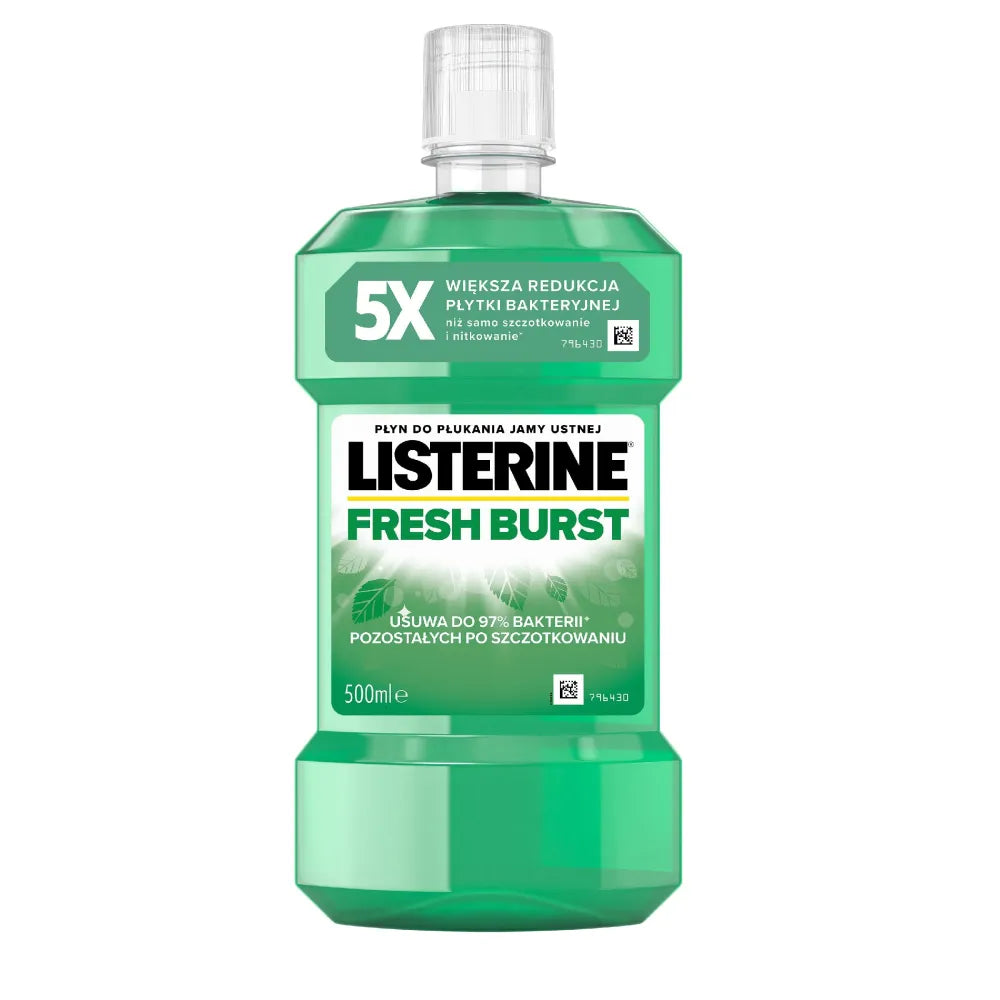 LISTERINE Burnos skalavimo skystis Fresh Burst 500 ml - Kosmetika