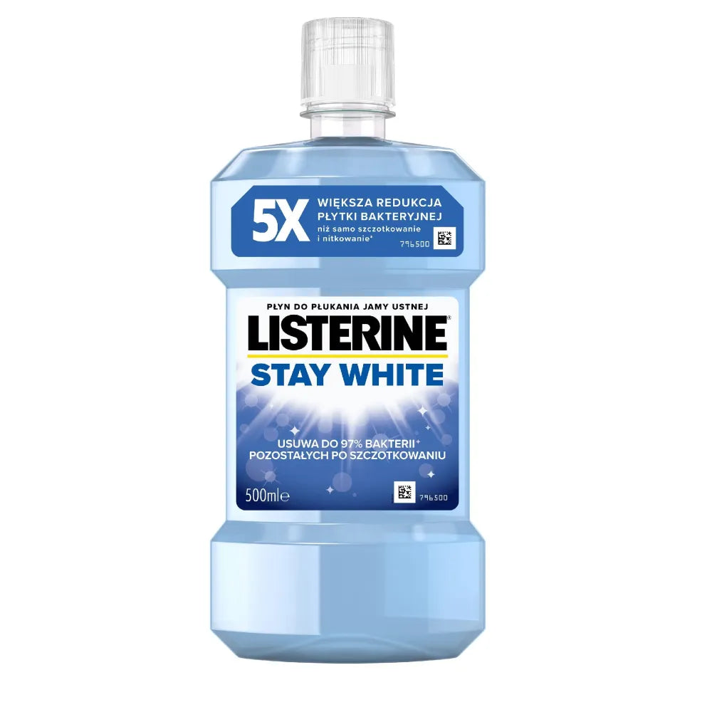 LISTERINE Burnos skalavimo skystis Stay White 500 ml - Kosmetika