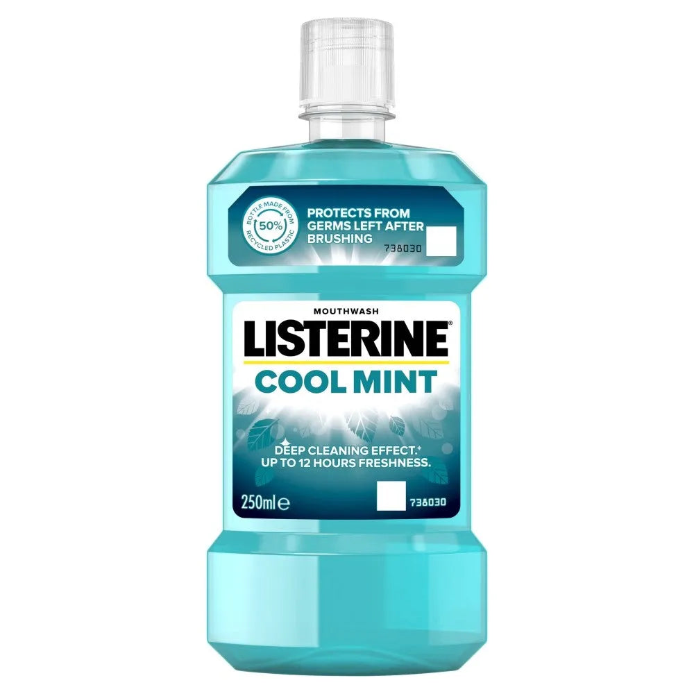 LISTERINE Coolmint Mouthwash 250 ml - Kosmetika