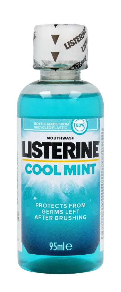 Listerine Coolmint Mouthwash 95ml burnos skalavimo skystis - Kosmetika