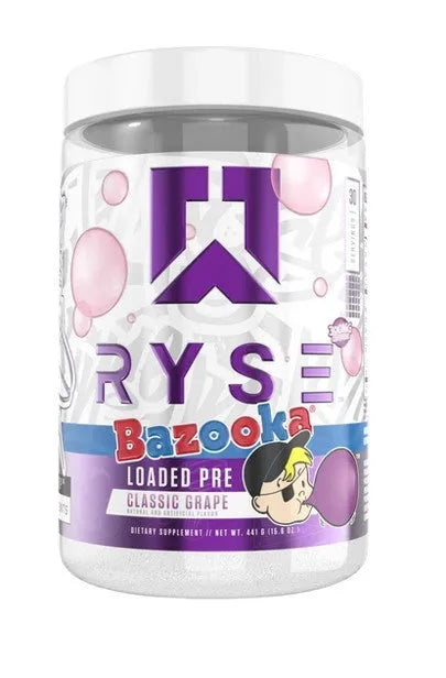 Loaded Pre Bazooka Classic Grape - 450g - RYSE - Sporto papildai