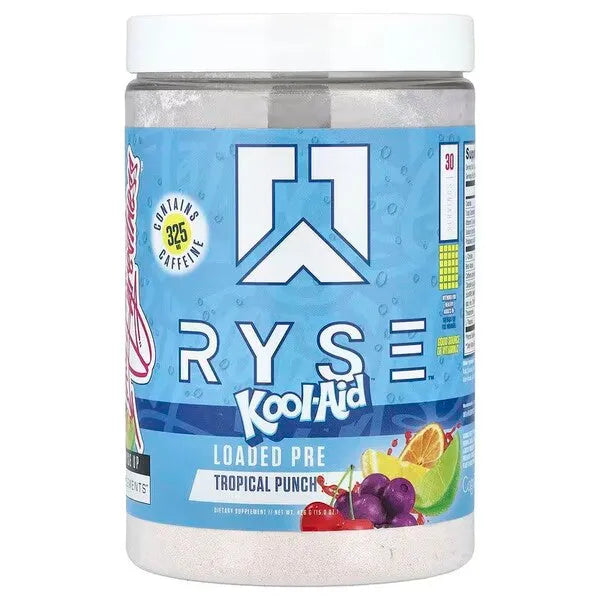 Loaded Pre Kool-Aid Tropical Punch - 426g - RYSE - Sporto papildai