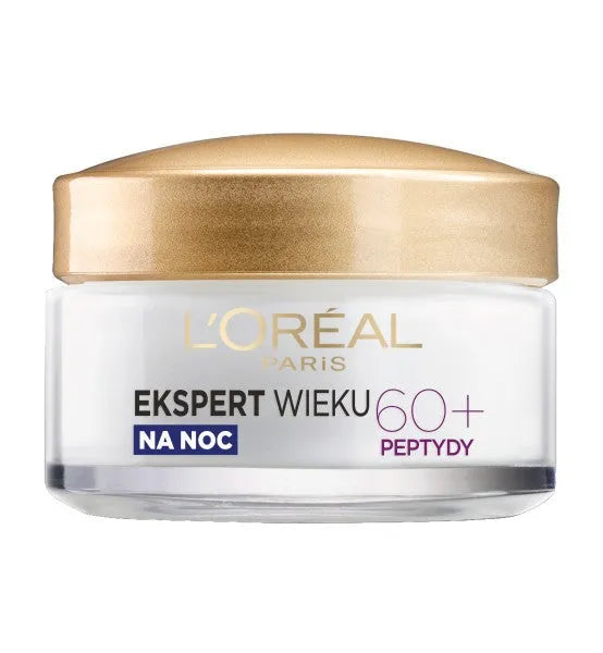 Loreal Age Expert 60+ Naktinis Atstatomasis Kremas 50ml - Kosmetika