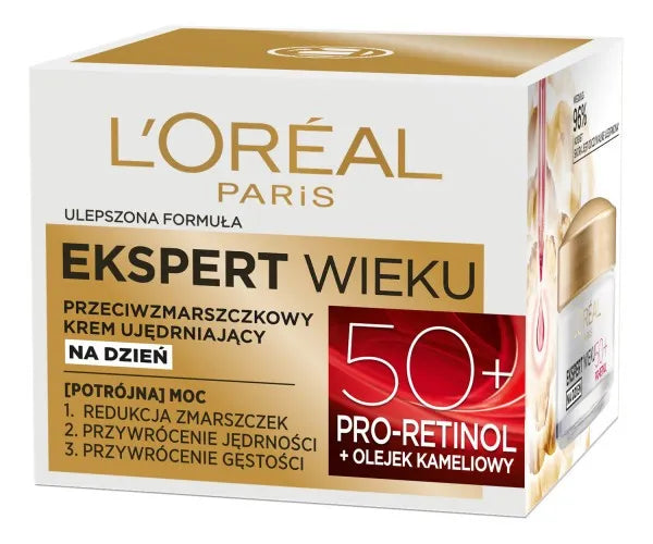 Loreal Age Expert Firming Day Cream 50+ 50ml - Kosmetika