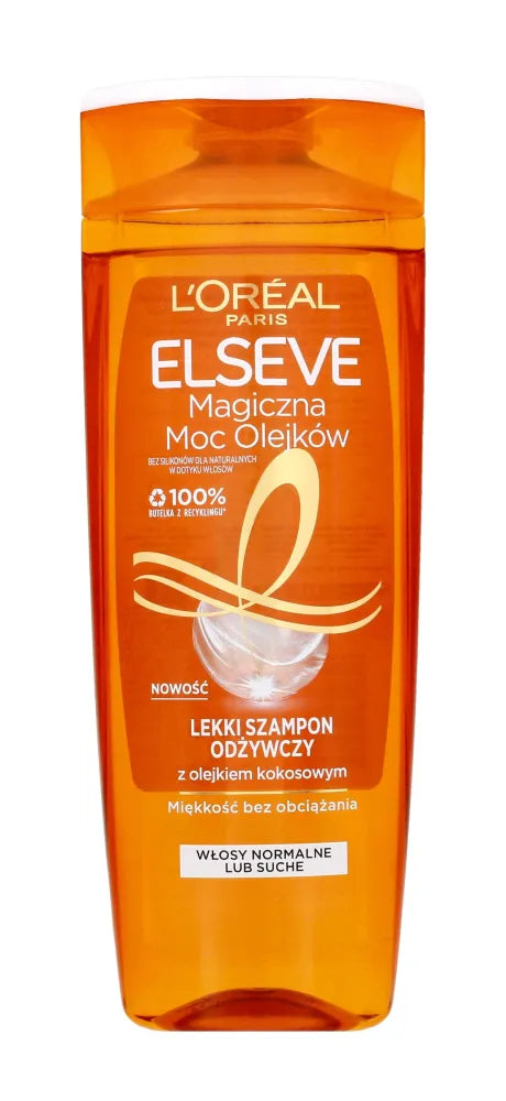 LOREAL ELSEVE Magical Power of Oils Light Nourishing Shampoo with Coconut Oil 400 ml - Kosmetika