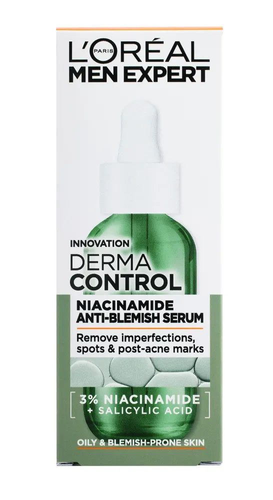 LOREAL Men Expert Derma Control Serum Against Imperfections 30 ml - Kosmetika