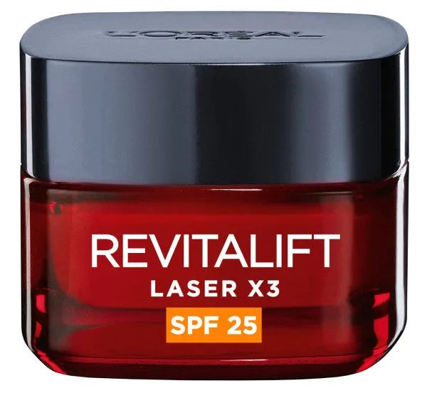 Loreal REVITALIFT LASER X3 Kremas nuo raukšlių SPF20 dienai 50ml - Kosmetika