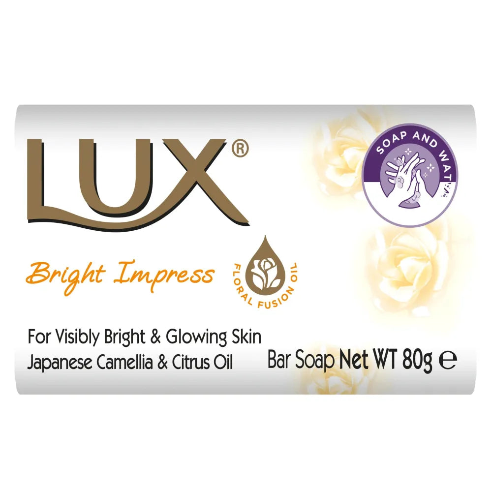 LUX Bright Impress bar soap 80 g - Higiena