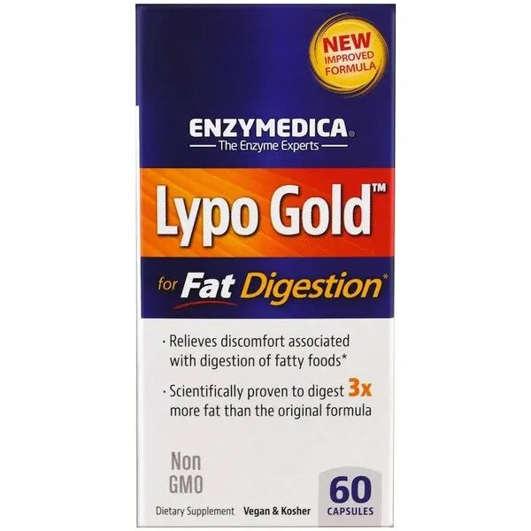 Lypo Gold - 60 caps - Enzymedica - Papildai