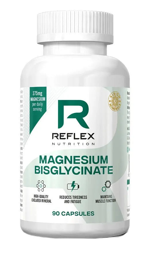 Magnesium Bisglycinate - 90 caps - Reflex Nutrition - Sporto papildai