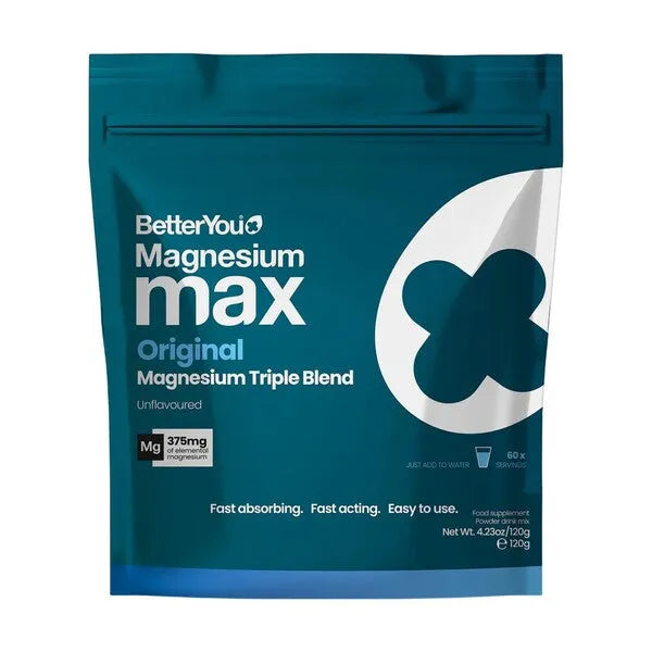 Magnesium Max Original Unflavoured - 120g - BetterYou - Papildai